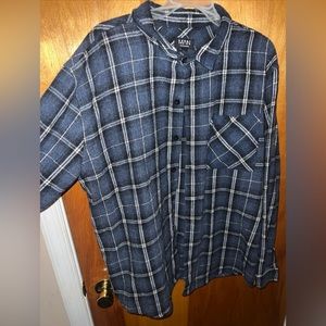 Blue flannel shirt